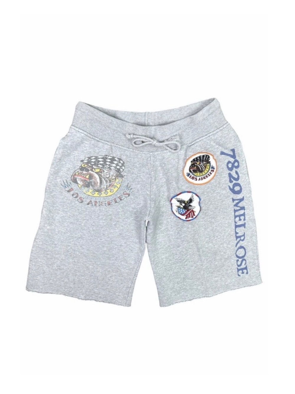 Vintage Y2K Ed Hardy Cut-Off Sweat Shorts - Size Small